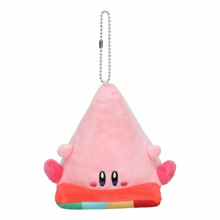 Kirby colorful三角錐彩底吊飾