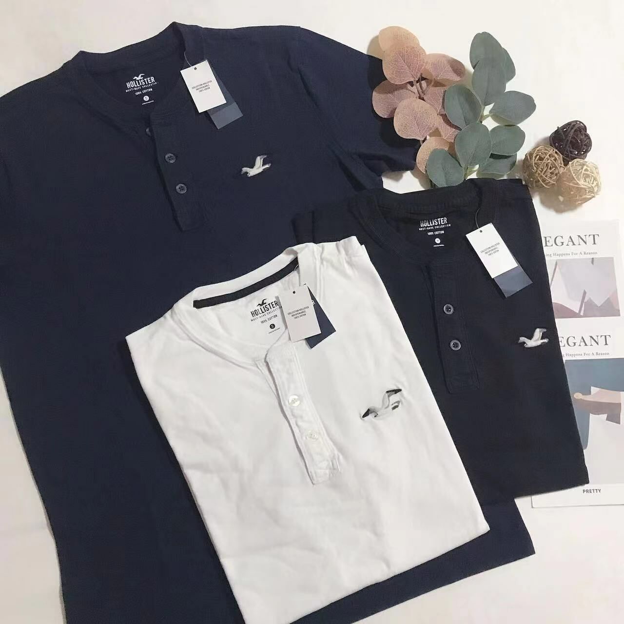 HOLLISTER HANLEY LOGO TEE