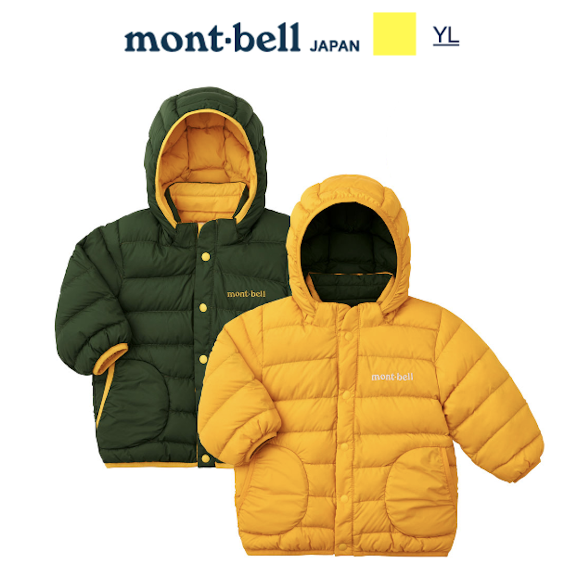 日本 Mont-Bell Neige Down Parka 嬰兒羽絨外套