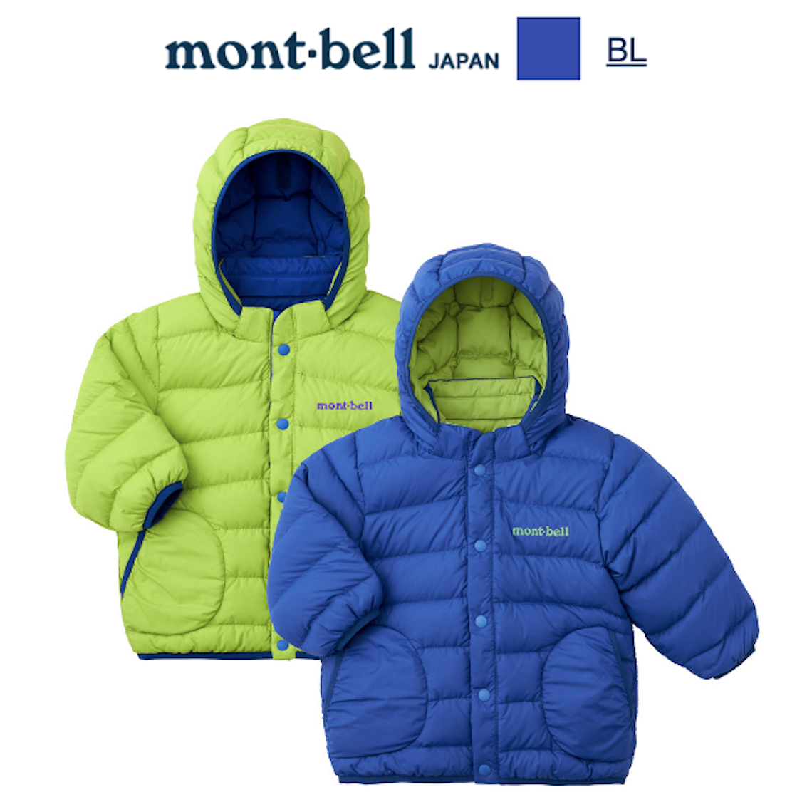 日本 Mont-Bell Neige Down Parka 嬰兒羽絨外套