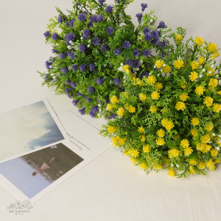 人造花 水草滿天星 2色