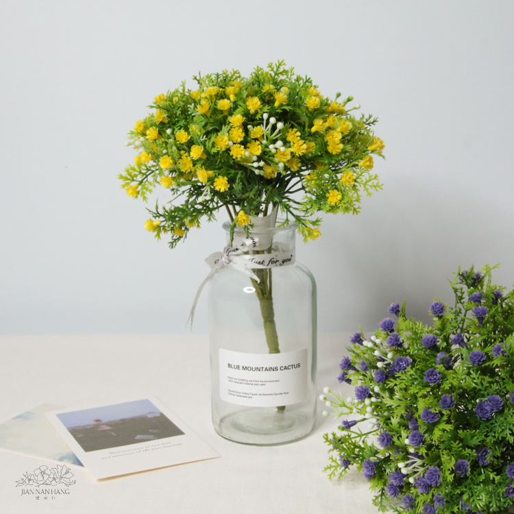 人造花 水草滿天星 2色