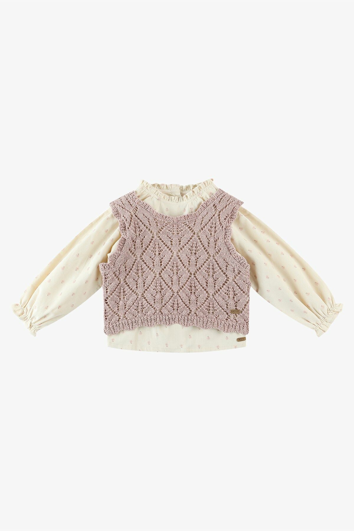 WirraWirra▪︎長袖娃娃衫背心兩件套 Blouse & Vest Set