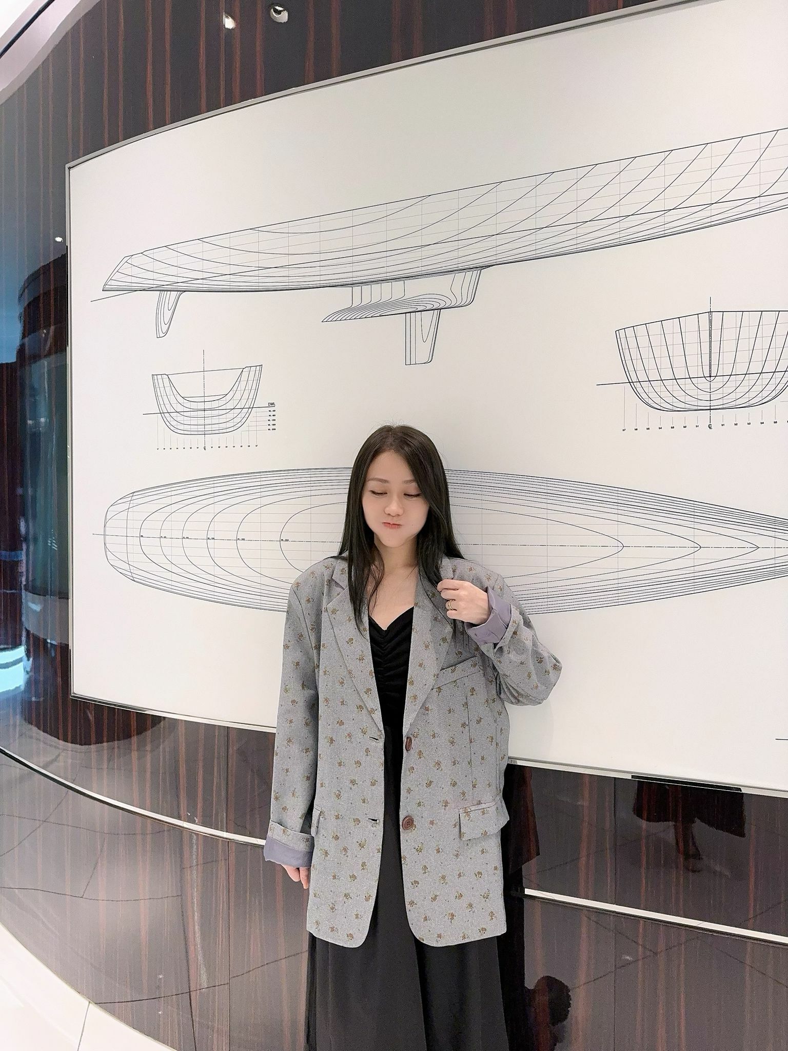 JK#6407🤍回憶碎花西裝褸