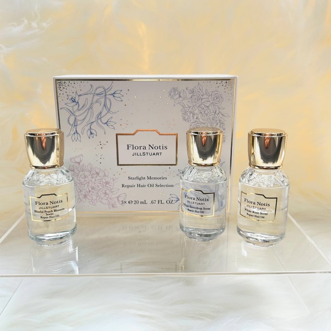 [限定] Flora Notis Jill Stuart Starlight Memories Repair Hair Oil Selection 星光修護髮油組合 2024