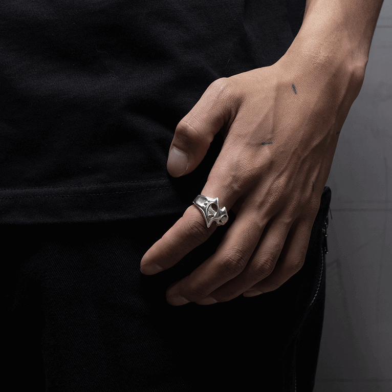 RECOVERY X Kaynkenchen SELEKTOR RING - Sterling Silver