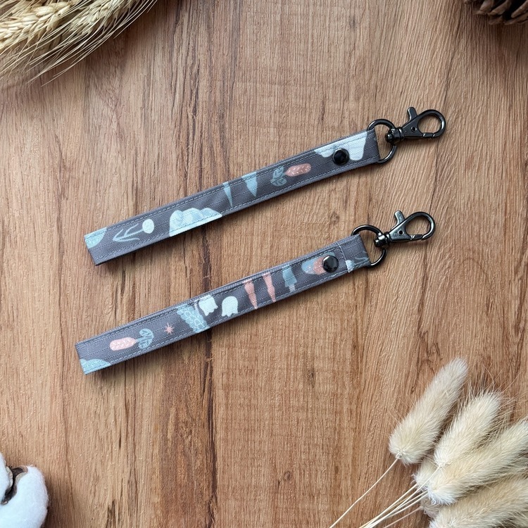 小黃間｜手腕繩｜極地花紋