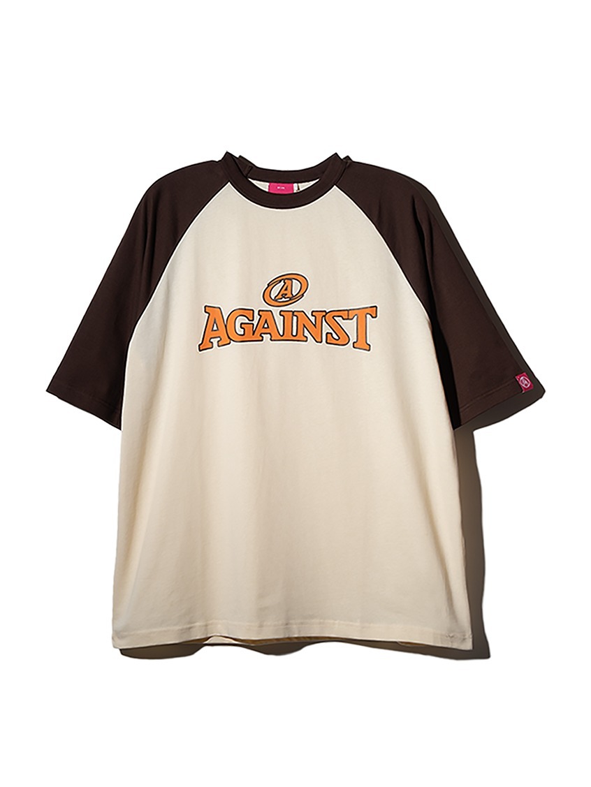 AGAINST BALL RAGLAN TEE