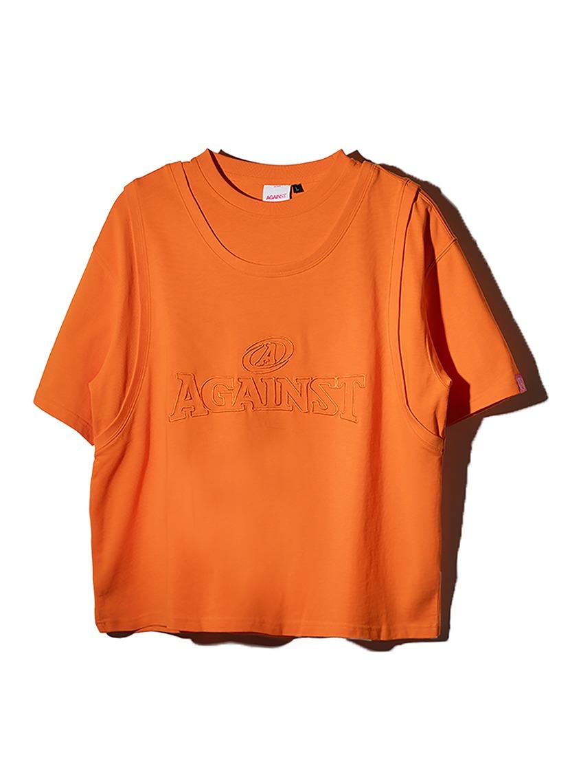 AGAINST BALL LAYERED TEE