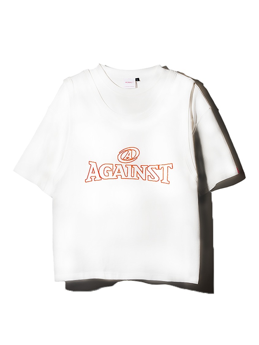 AGAINST BALL LAYERED TEE