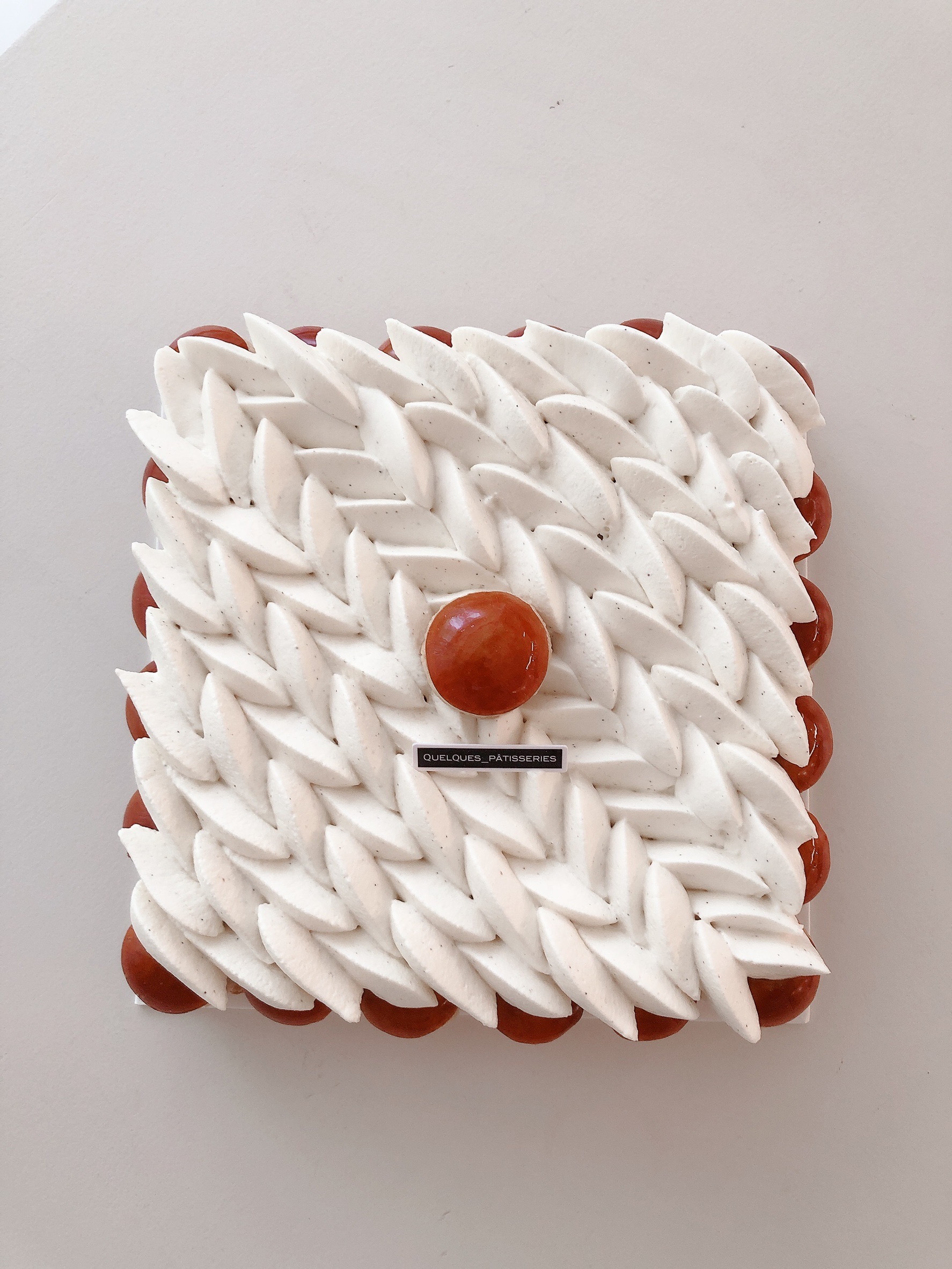 方形大溪地香草聖多諾黑 7-12吋 Saint Honoré 7''-14'' SQUARE