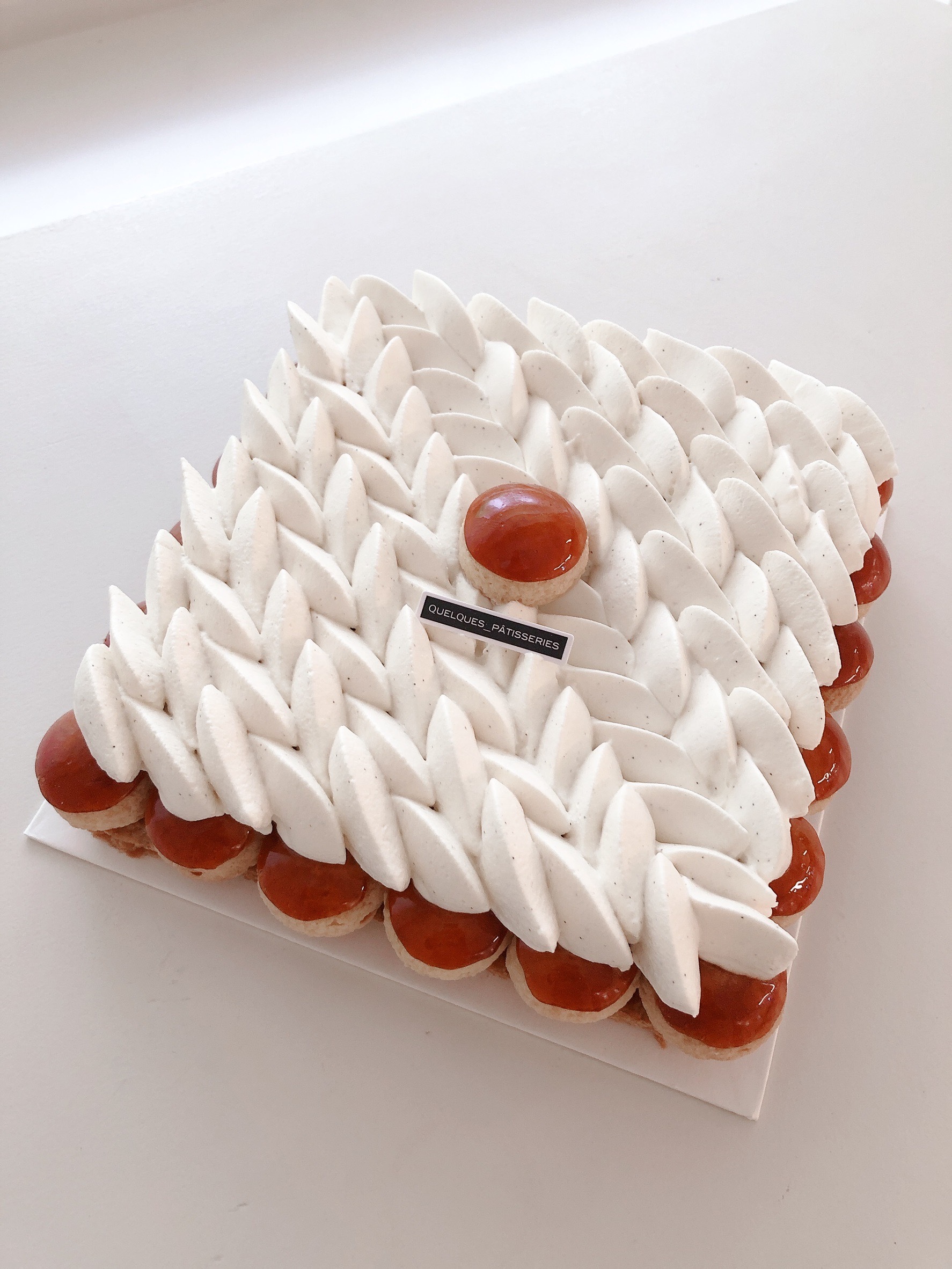 方形大溪地香草聖多諾黑 7-12吋 Saint Honoré 7''-14'' SQUARE