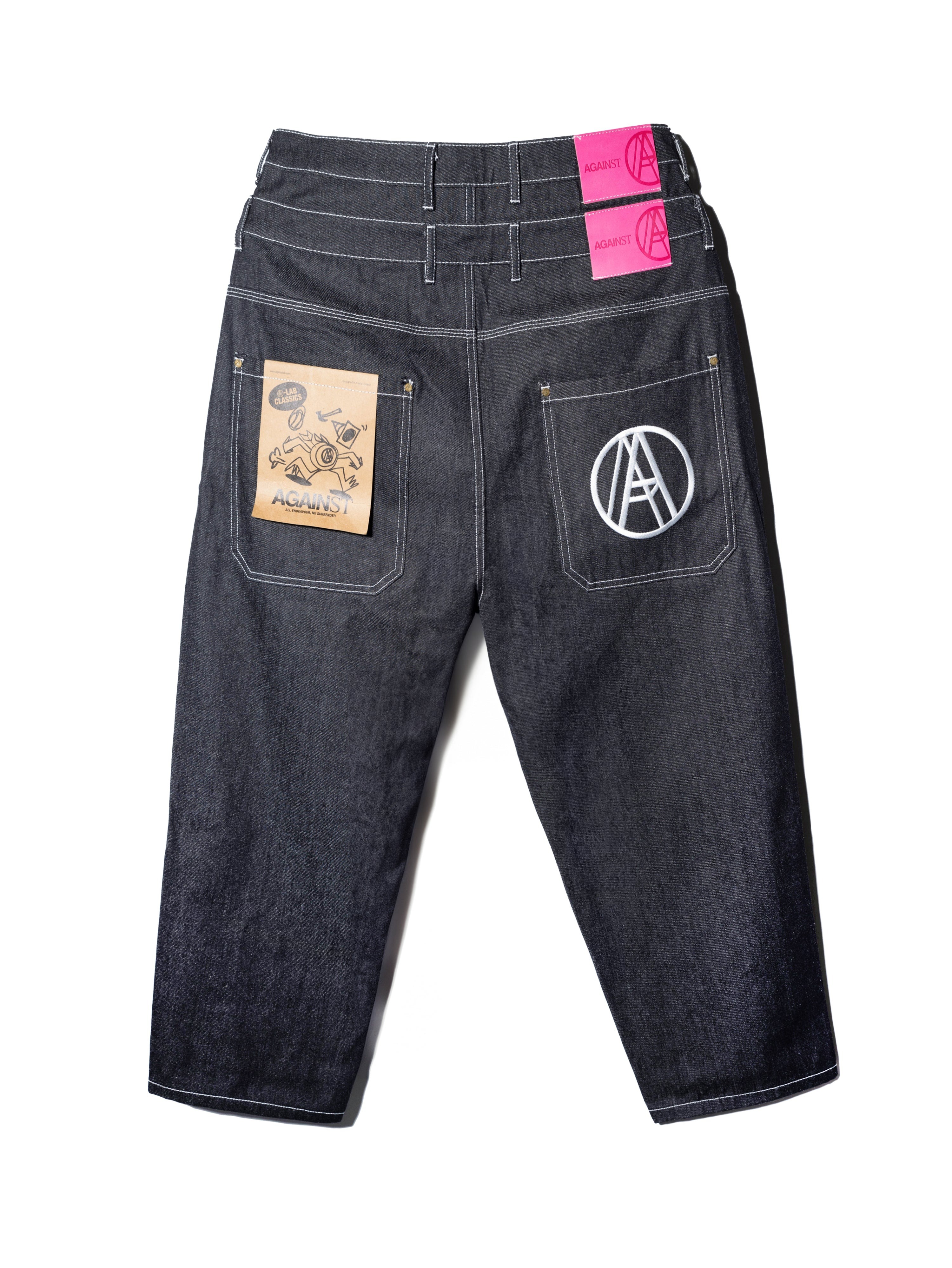 AGAINST DOUBLE WAISTED JEANS