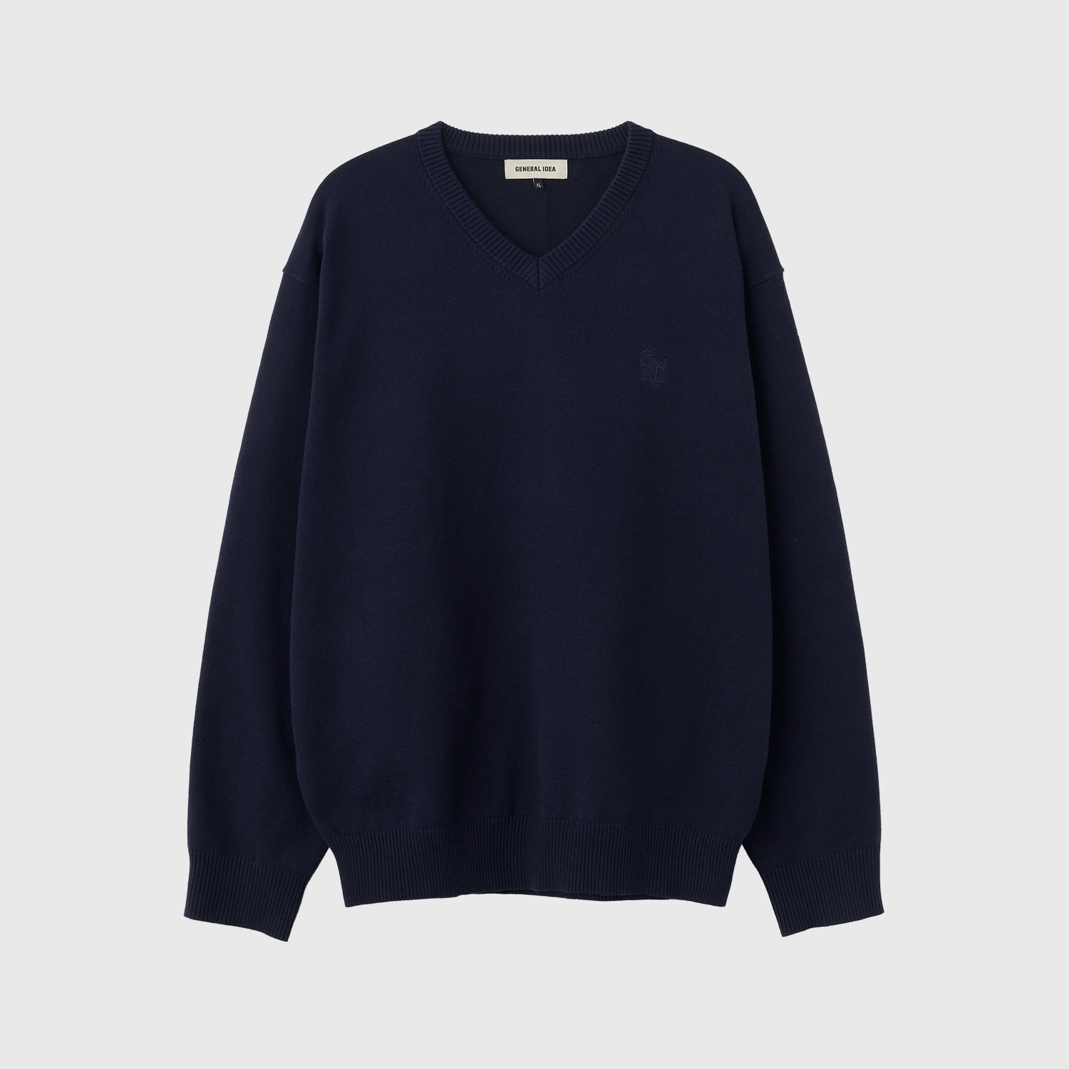 [GENERAL IDEA] MAN ESSENTIAL V-NECK PULLOVER