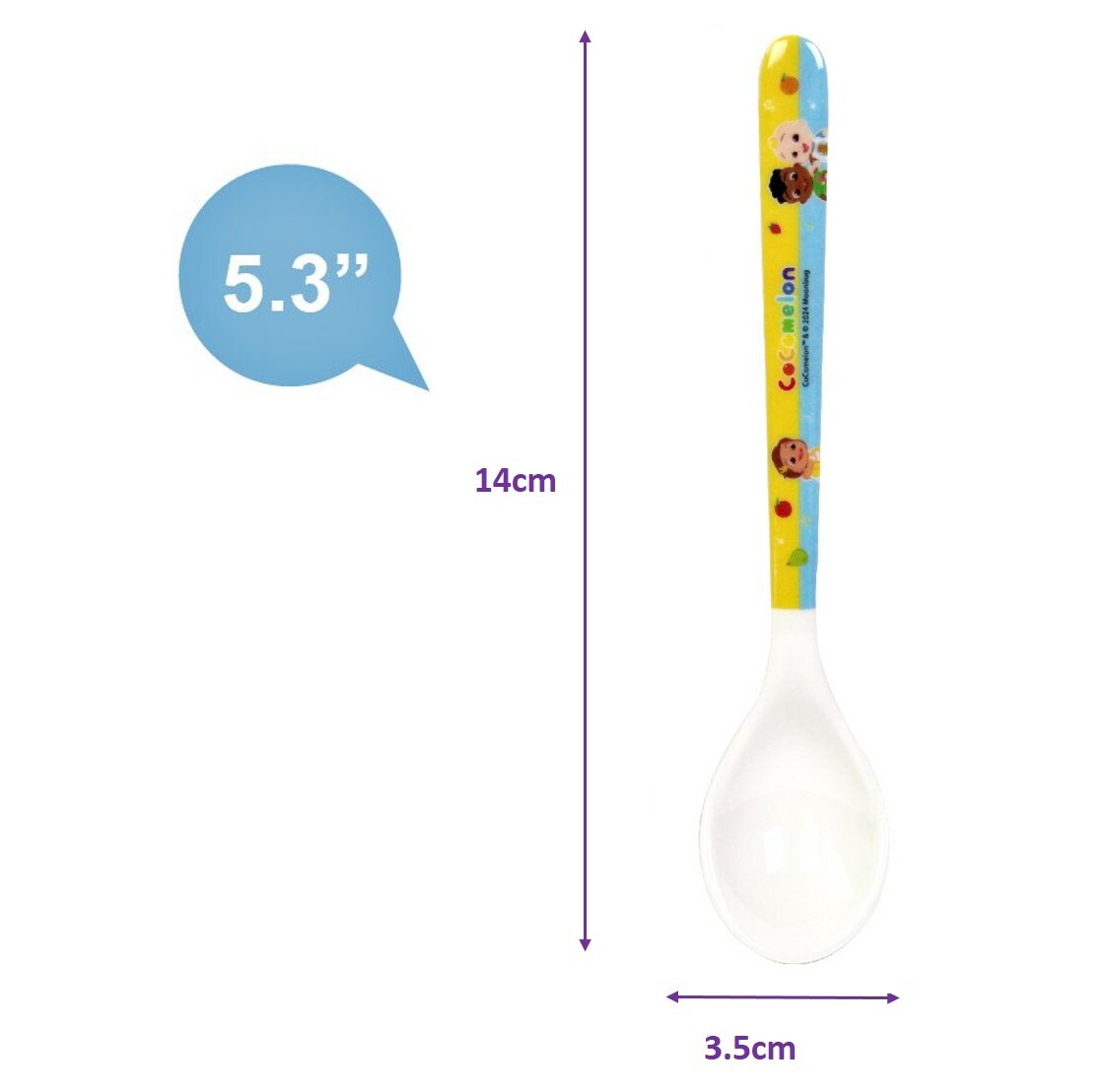 Cocomelon - 5.3" 匙(科學瓷)