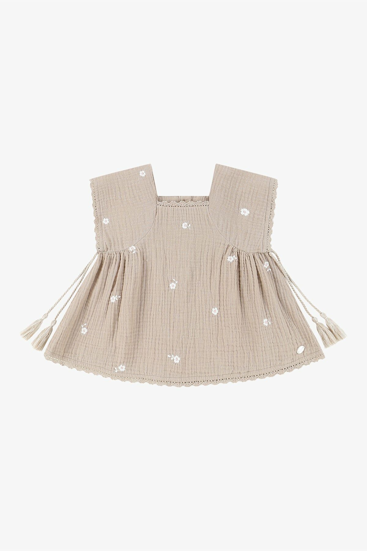 WirraWirra▪︎滿繡流蘇背心 Embroidered Tassel Tank top