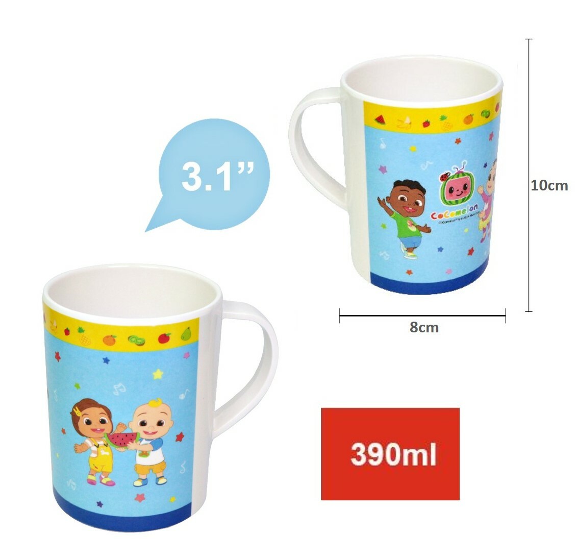 Cocomelon 有耳杯-390ml(科學瓷)