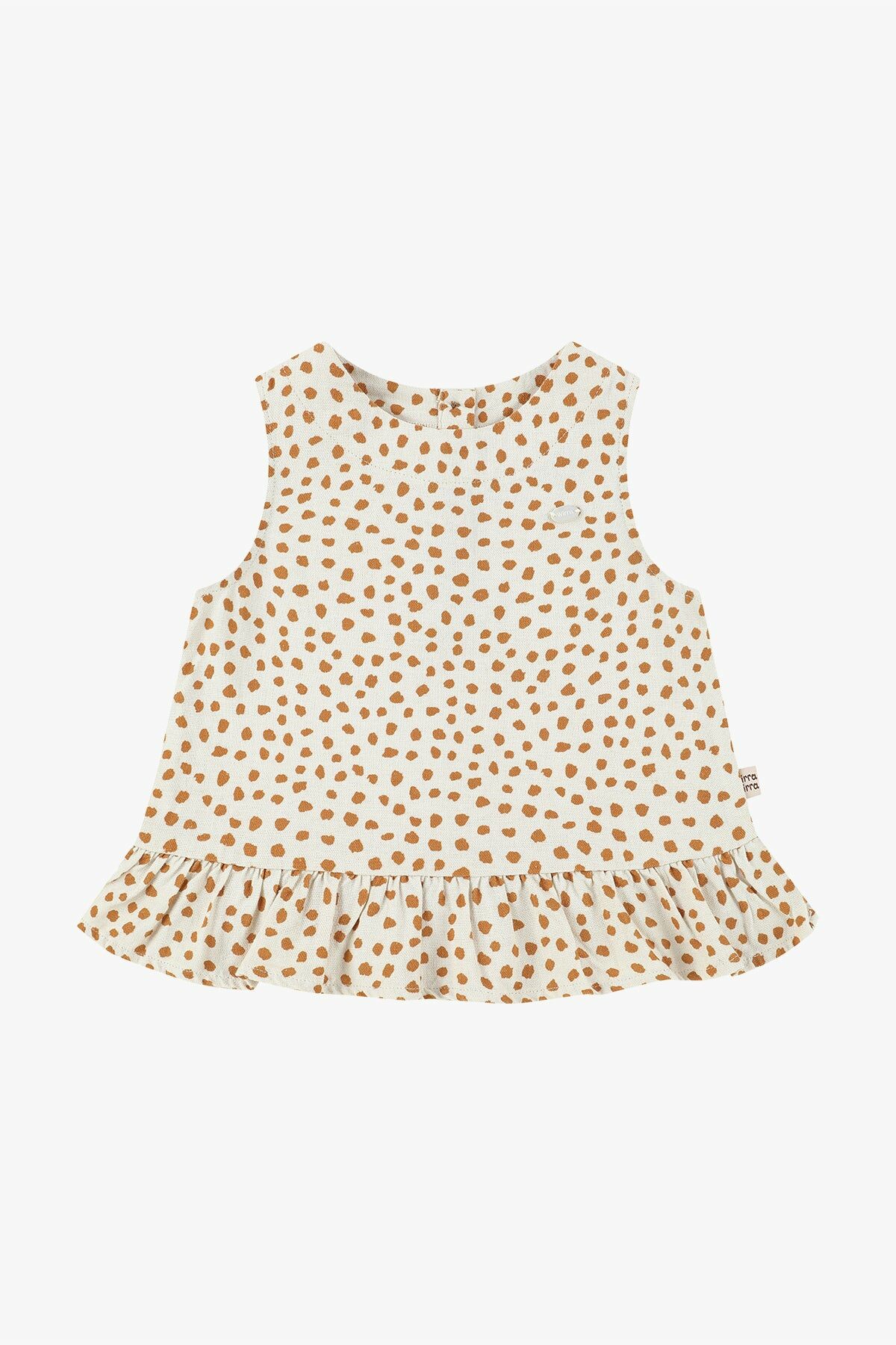 WirraWirra▪︎豹紋亞麻背心 Leopard Print Line Top