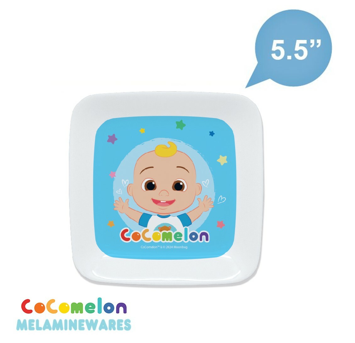 Cocomelon - 5.5" 方形點心碟 零食碟
