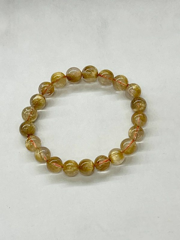 [S] GEMZ & CO ZBA HIGH END GOLDEN RUTILATED QUARTZ BLT, Y179 (Y179)