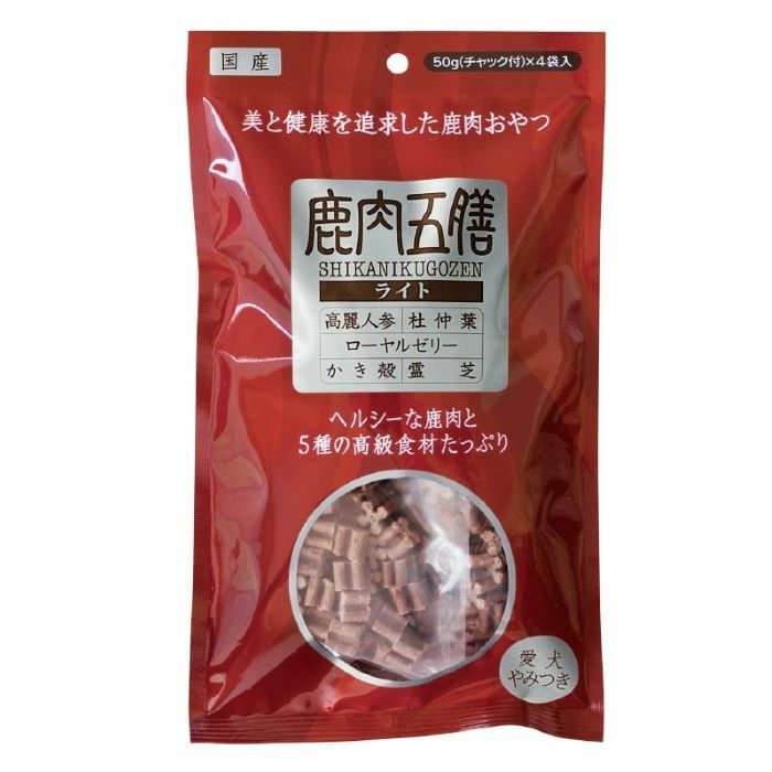 鹿肉五膳 Light 200g(50g x 4)