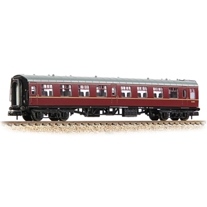 Graham Farish 374-012E N Scale BR Mk1 TSO Tourist Second Open BR Maroon