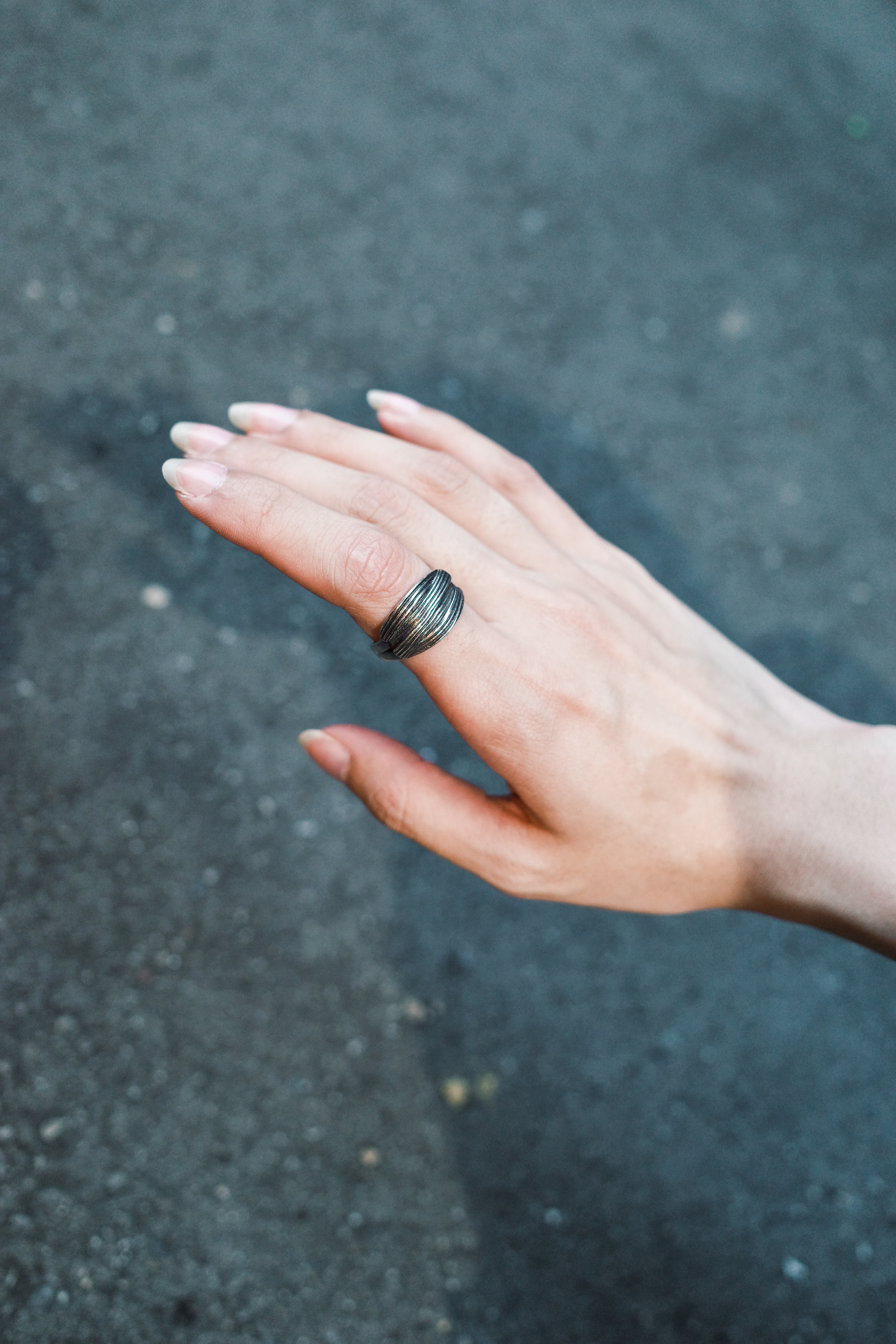 『Always_Good』擁抱 電鍍 銅戒