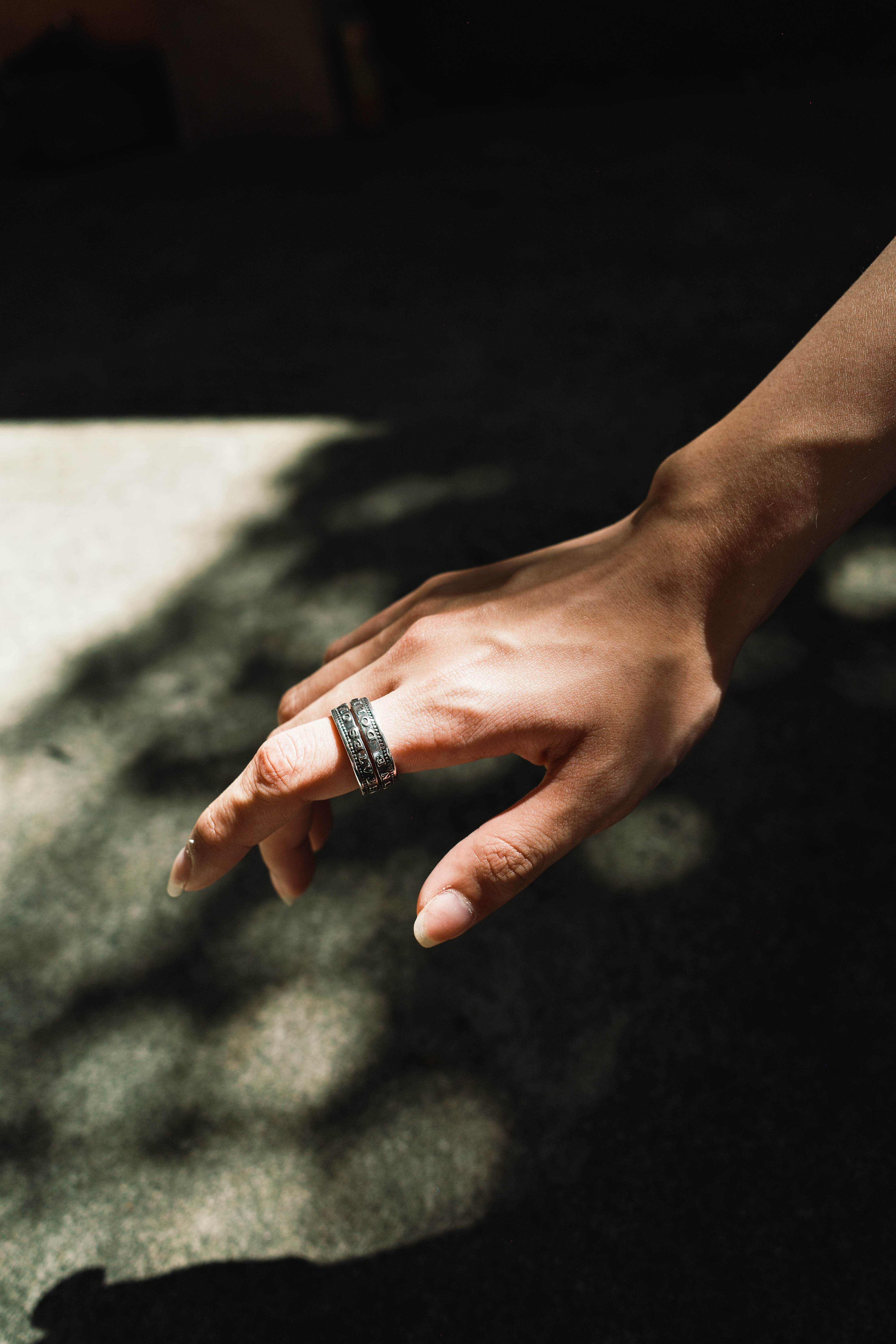 『Always_Good』硬幣 電鍍 銅戒