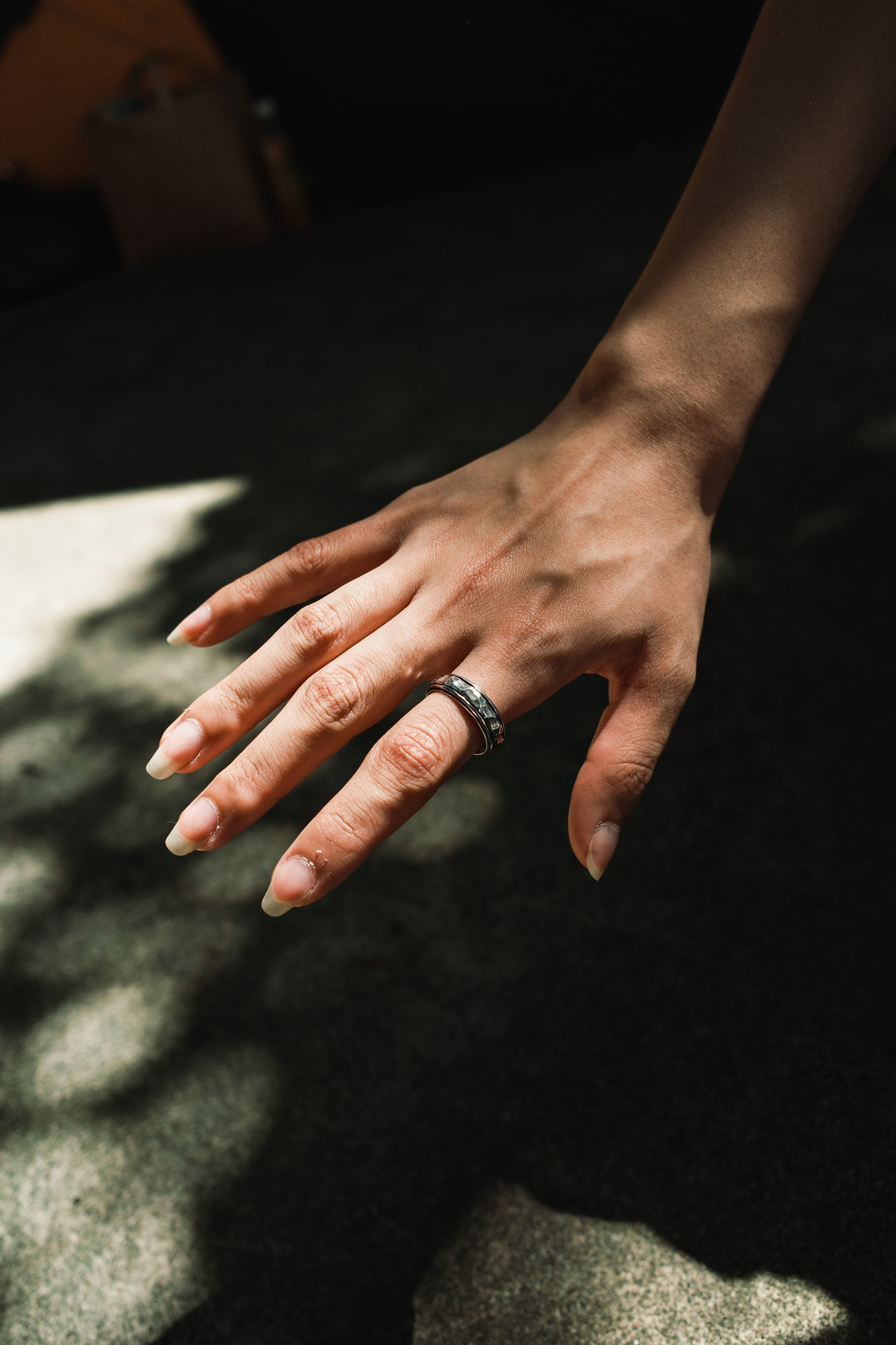 『Always_Good』石紋 電鍍 銅戒