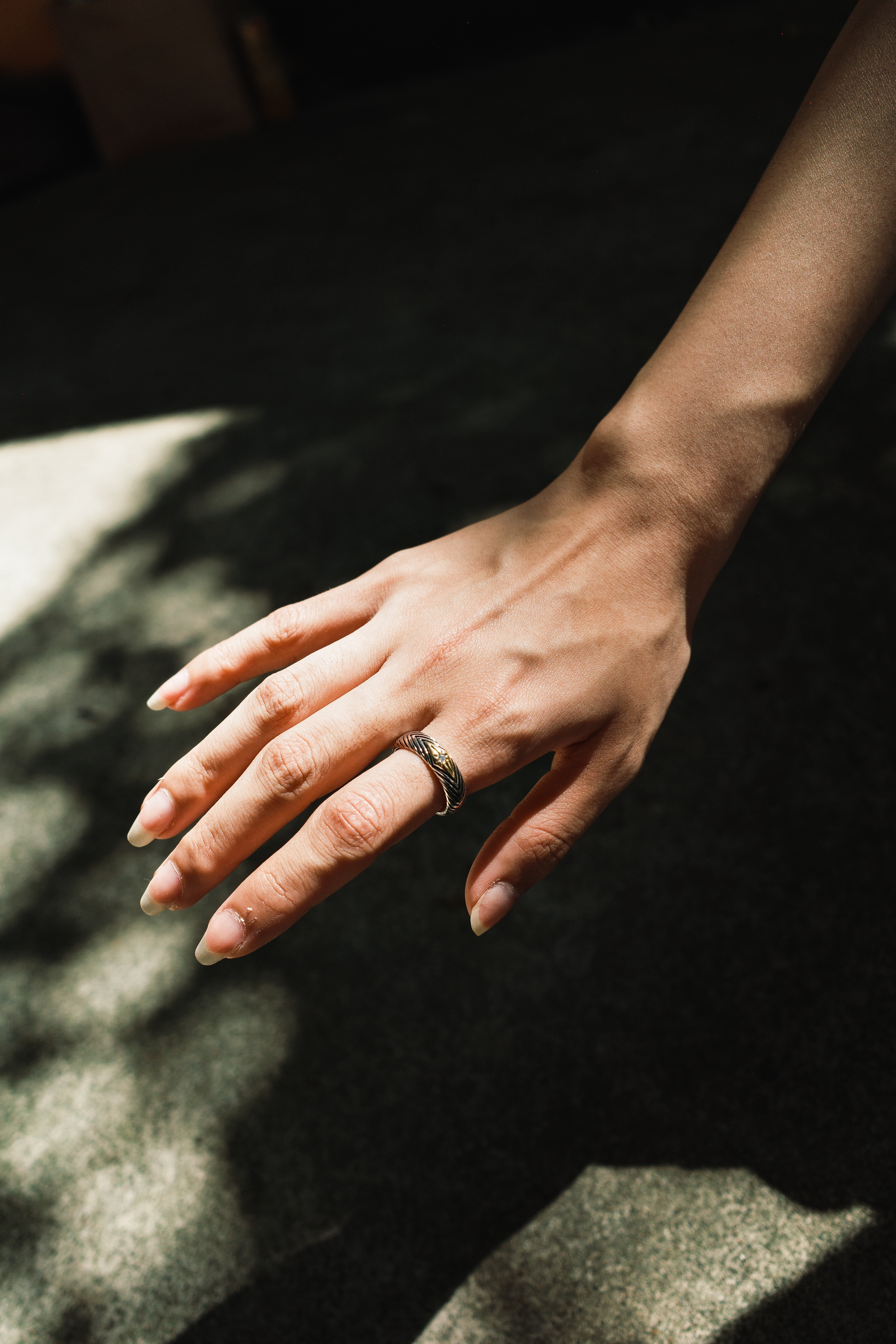 『Always_Good』芒星 電鍍 銅戒