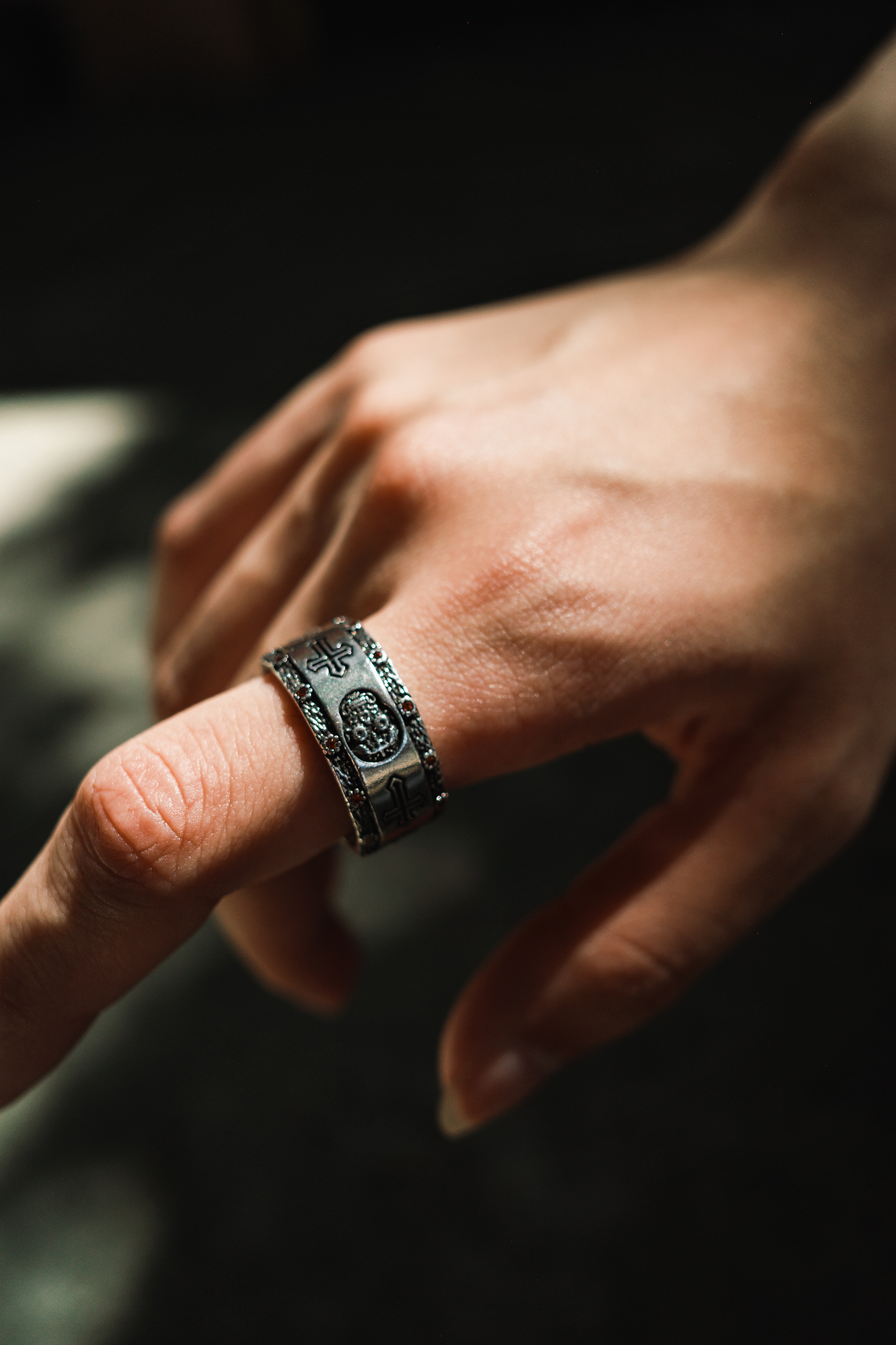 『Always_Good』骷髏 電鍍 銅戒