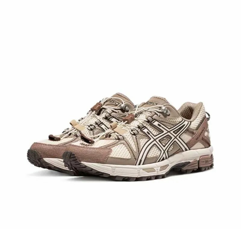 iSNEAKERS｜Asics Gel-Kahana 8 FL 復古機能抽繩 白棕 1011B828-200