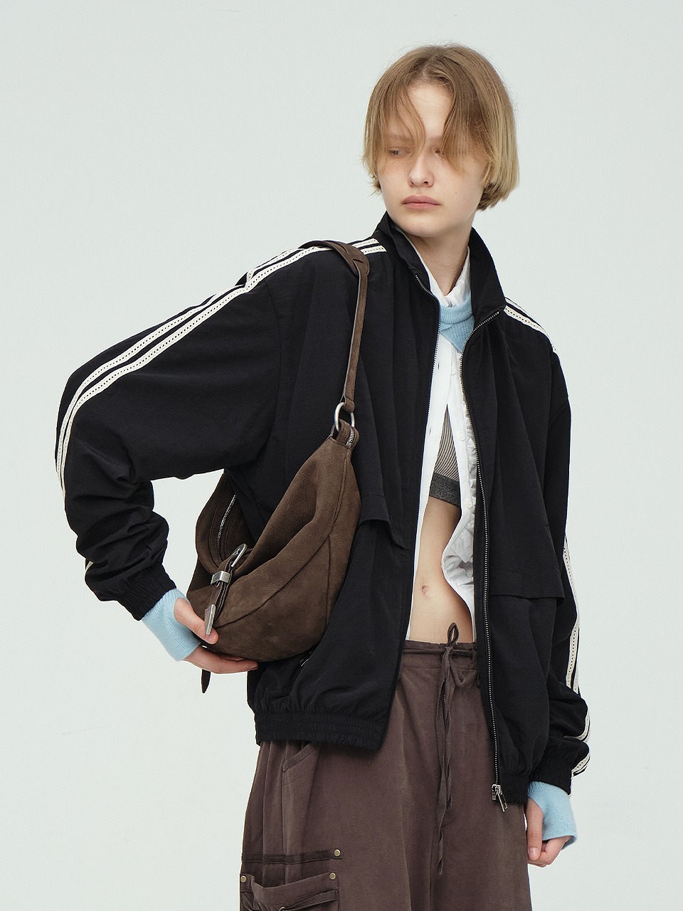 MARGESHERWOOD BELTED HOBO MEDIUM