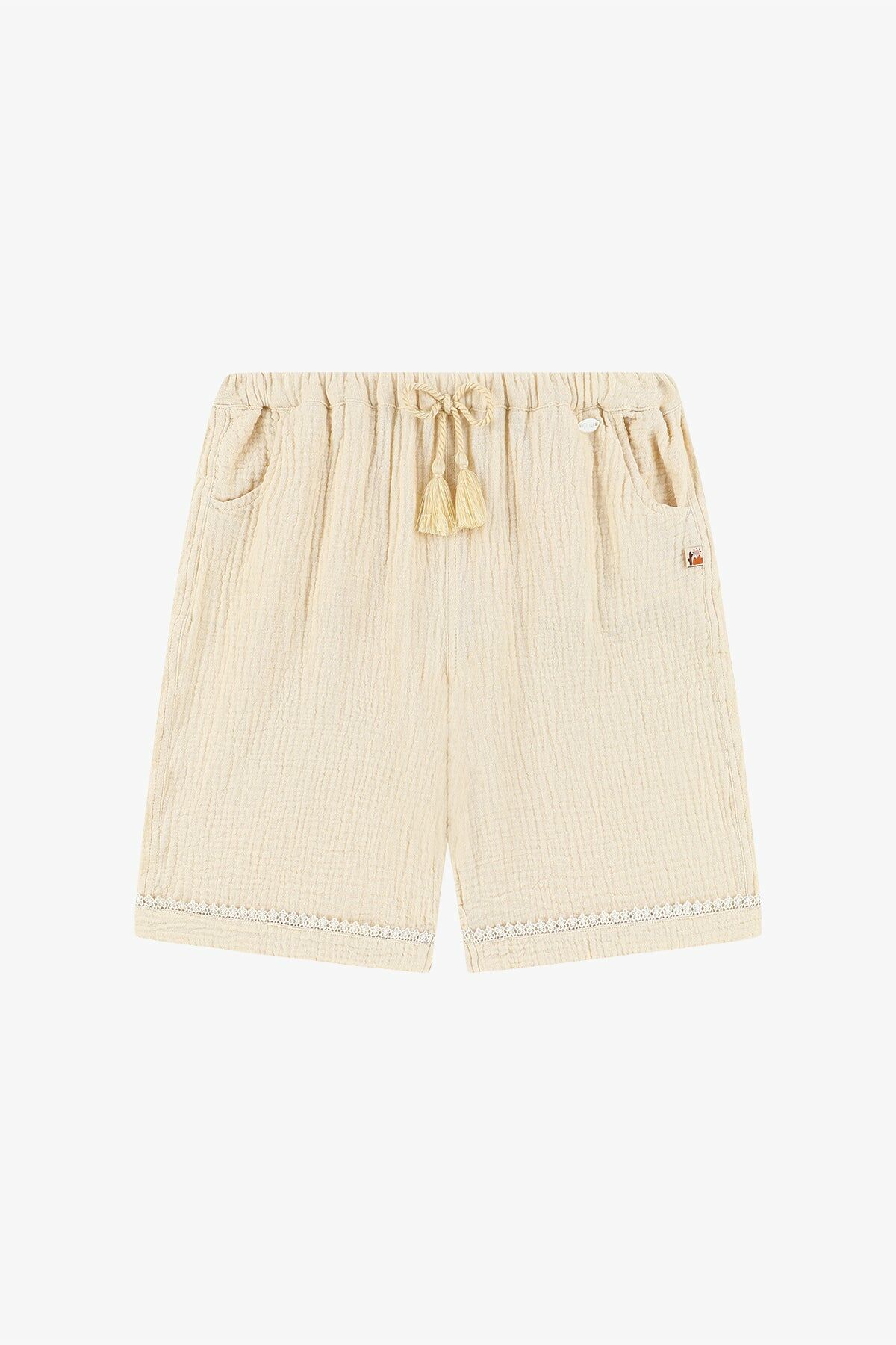 WirraWirra▪︎雙層縐布闊腿褲 Double Layer Crepe Wide Leg Pants