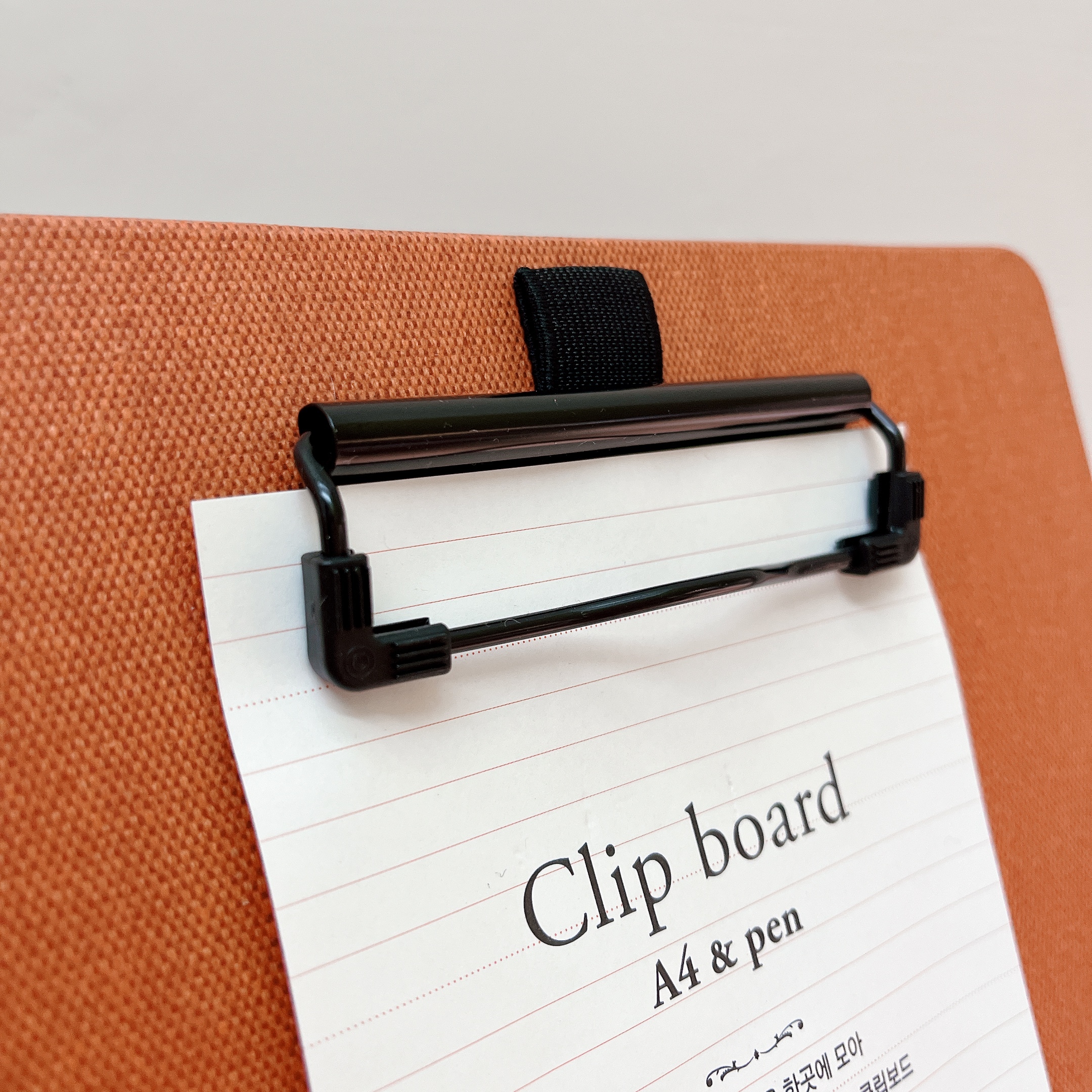 韓國 fulldesign A4板夾 兩色可選 Clip board A4 & Pen