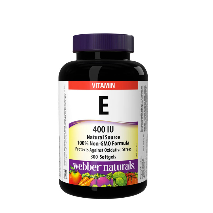 加拿大Webber Naturals 天然維他命 E 400 IU (300粒)