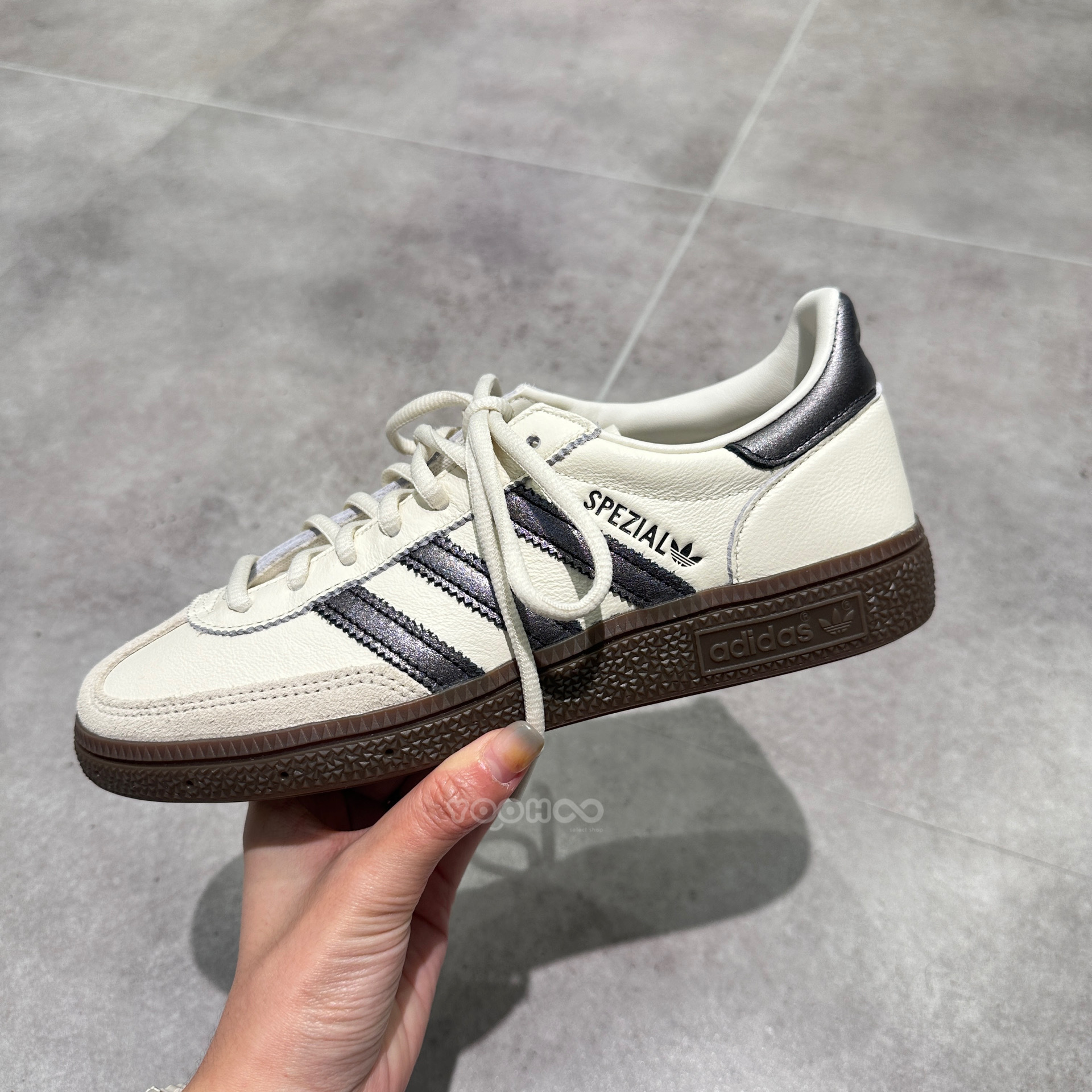 預購┃adidas HANDBALL SPEZIAL 皮革 白色 深灰