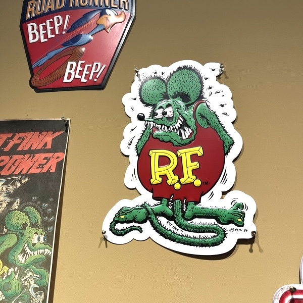 RAT FINK裝飾鐵牌