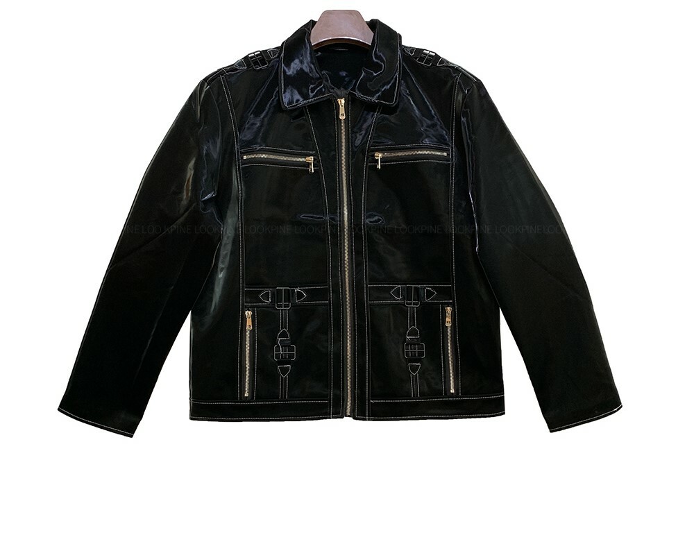 琺瑯縫線夾克外套