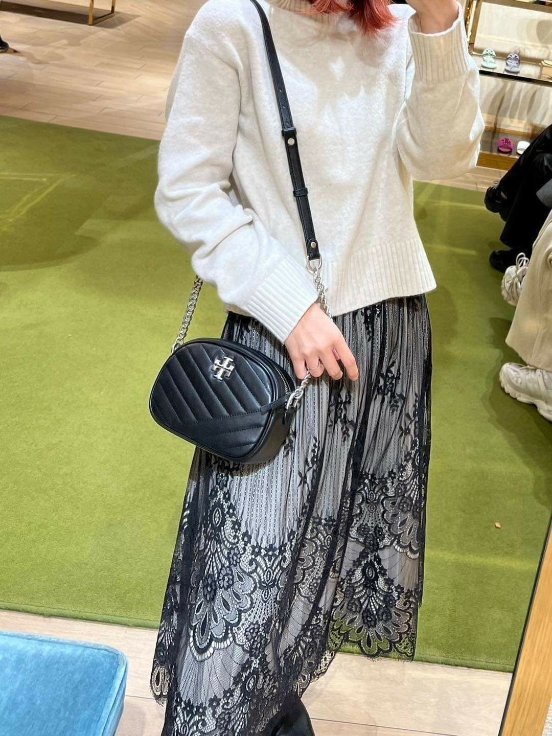 Tory Burch Kira Camera軟綿綿羊皮