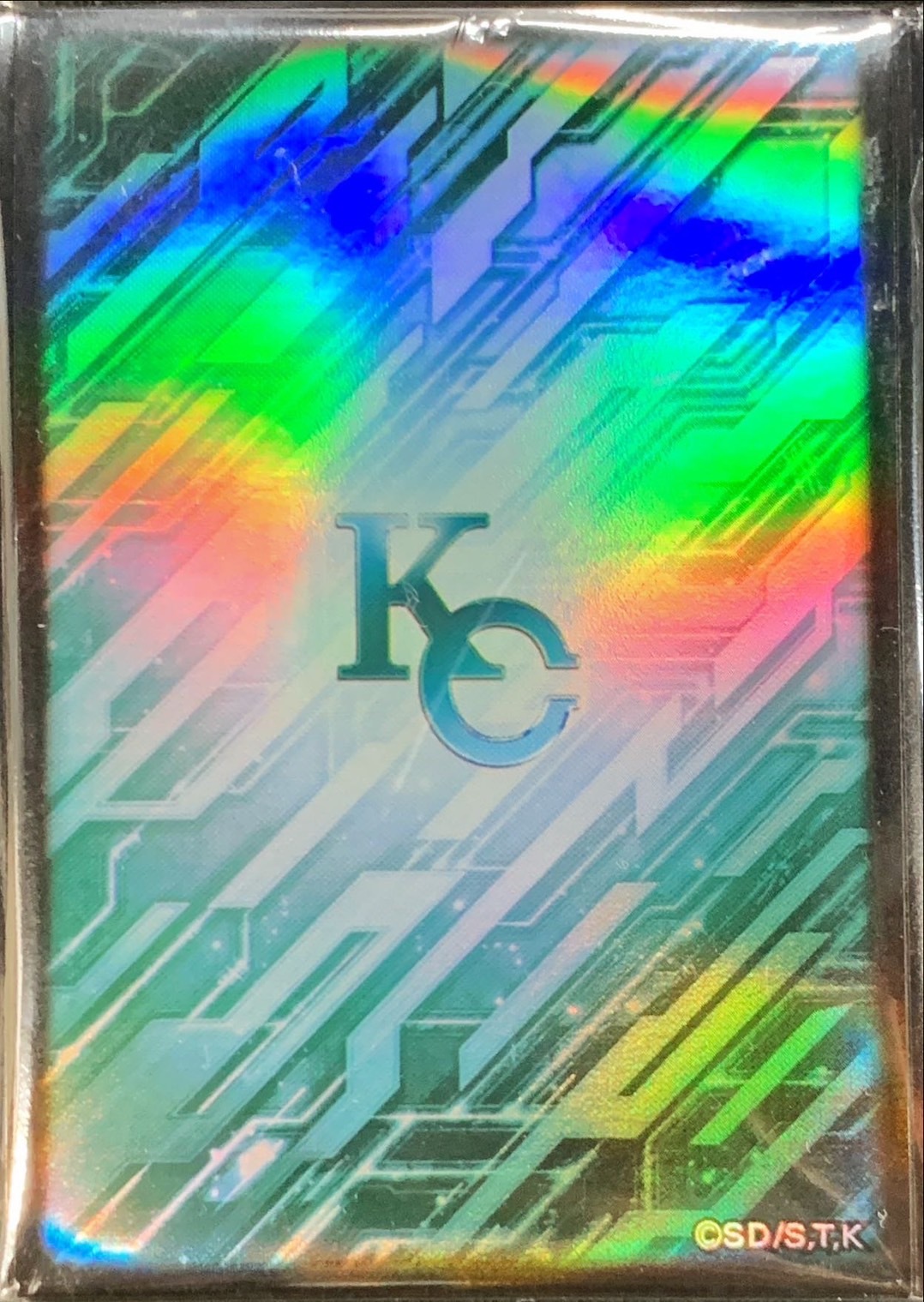 遊戲王 限定卡套 KC 黑色背景卡套 100枚入