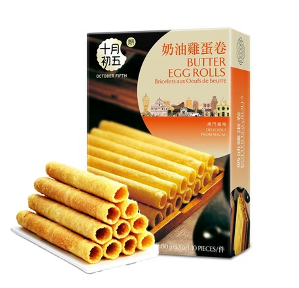 十月初五餅家|奶油雞蛋卷| 澳門風味