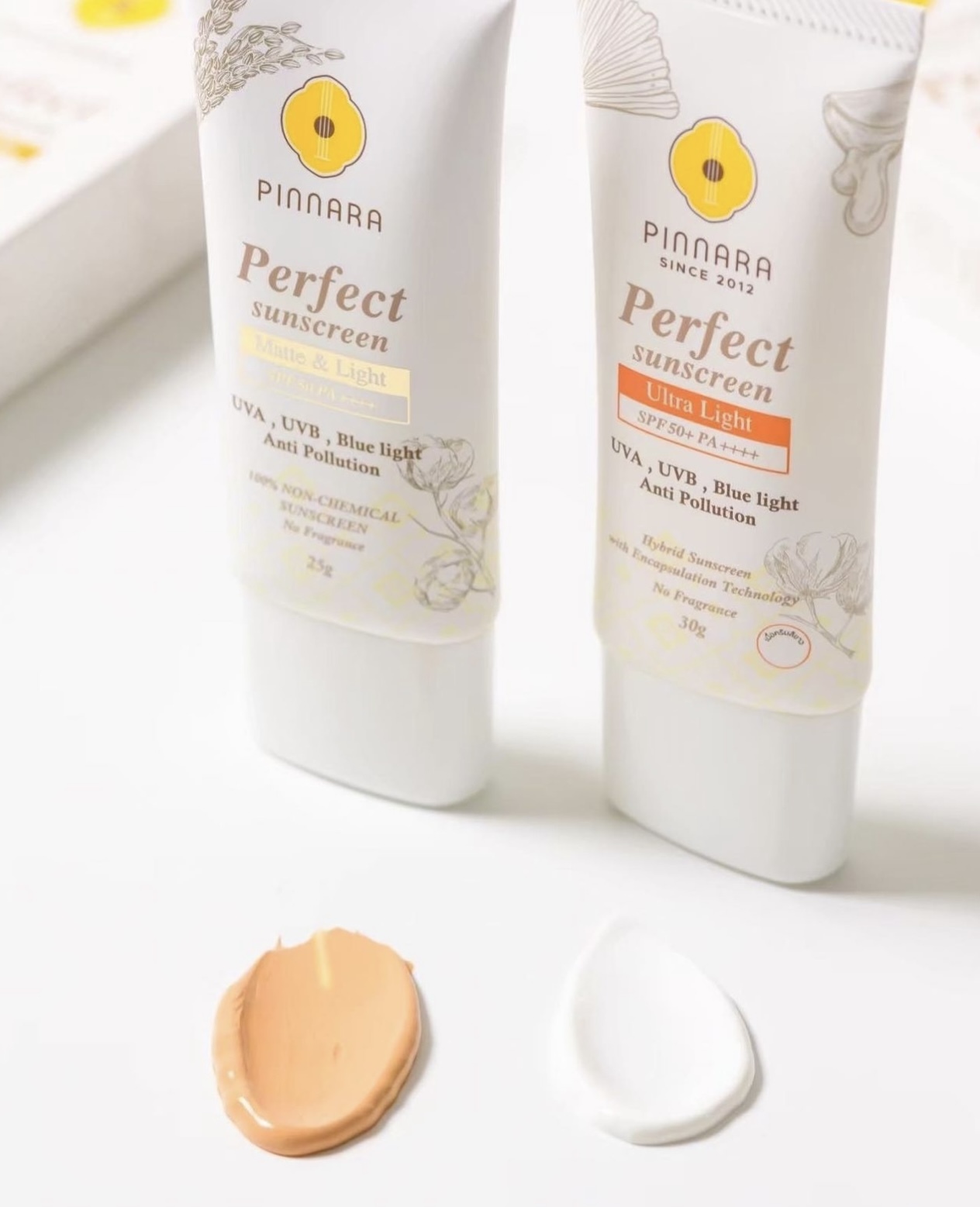 PINNARA - 完美超輕防曬霜SPF50+ PA++++（ 無色 ）