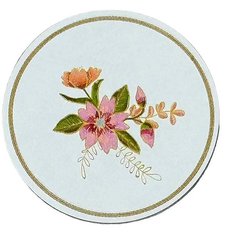 皮革裝飾標貼 - 刺繡效果