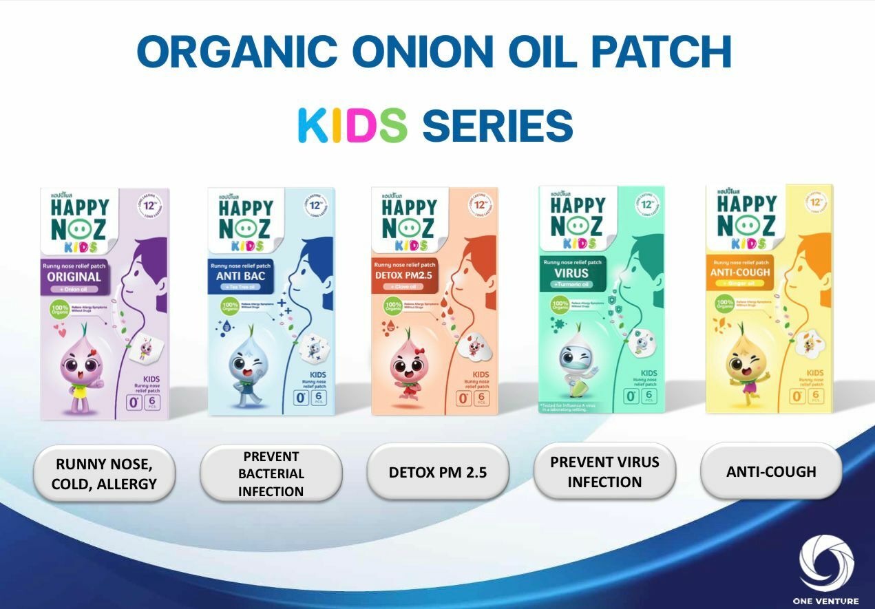HAPPY NOZ - 天然有機洋蔥貼（兒童）