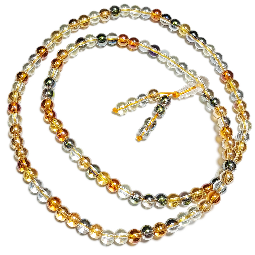 珍珠光七寶琉璃108念珠6mm【十方】143675