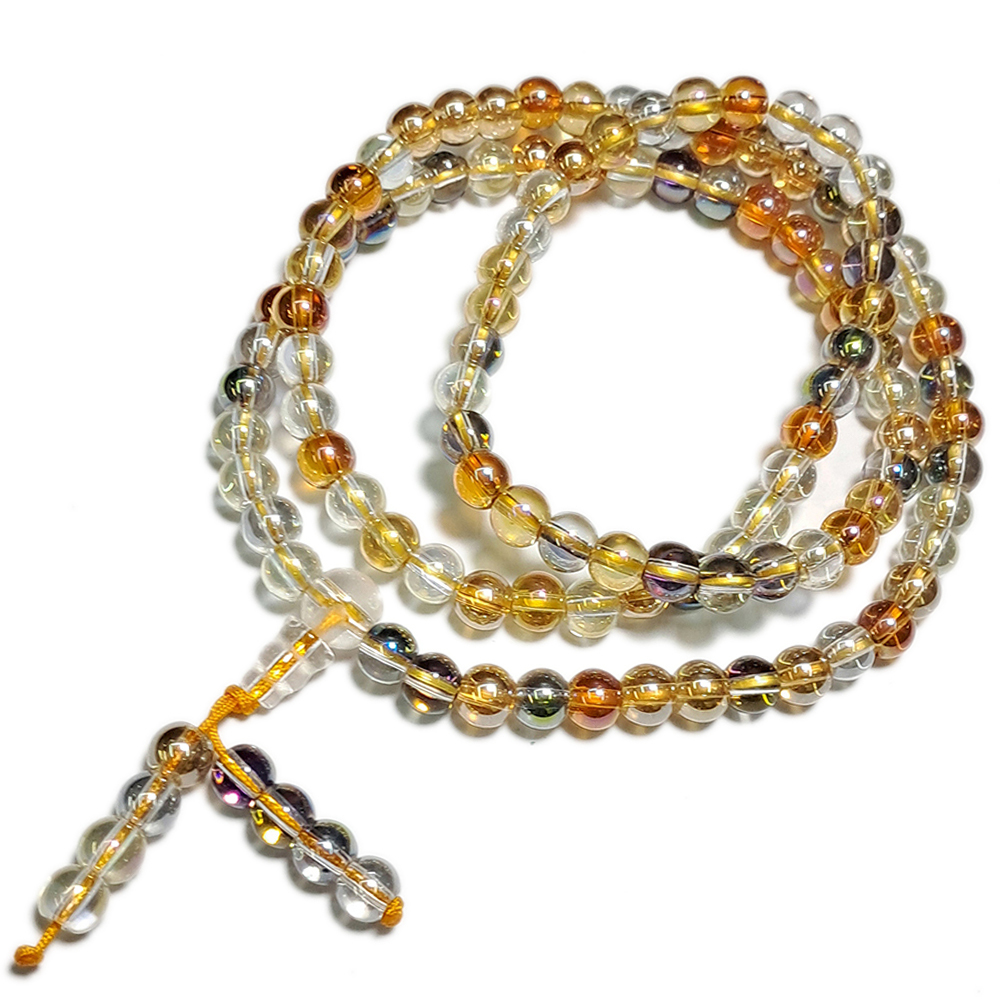 珍珠光七寶琉璃108念珠6mm【十方】143675