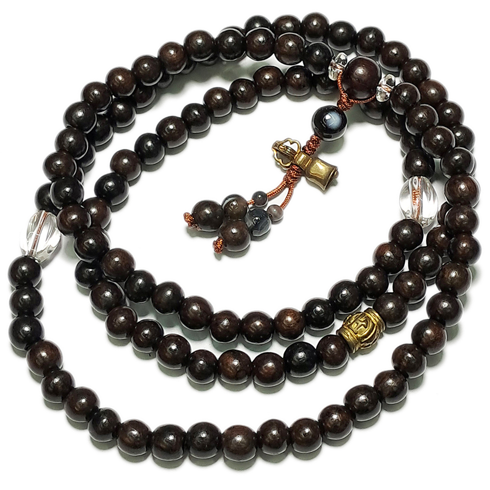 金剛鈴&黑檀108念珠8mm【十方】130447