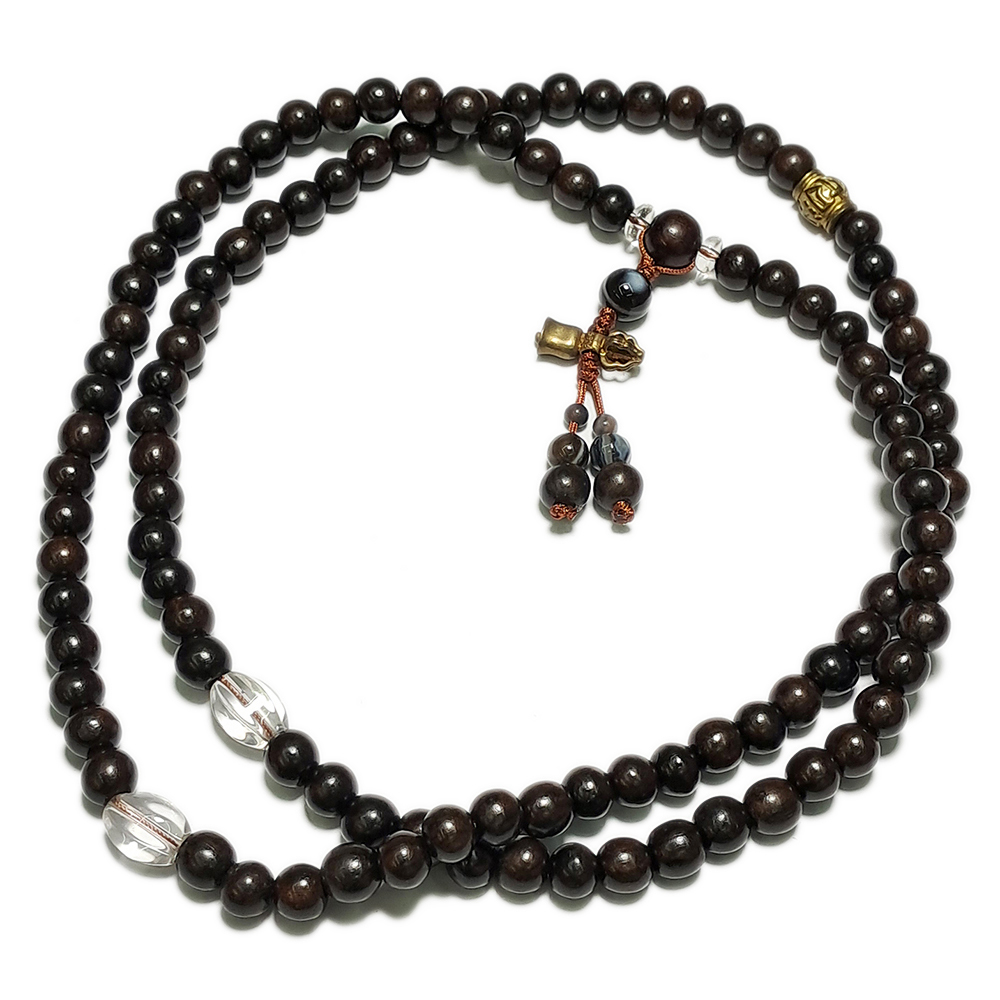 金剛鈴&黑檀108念珠8mm【十方】130447