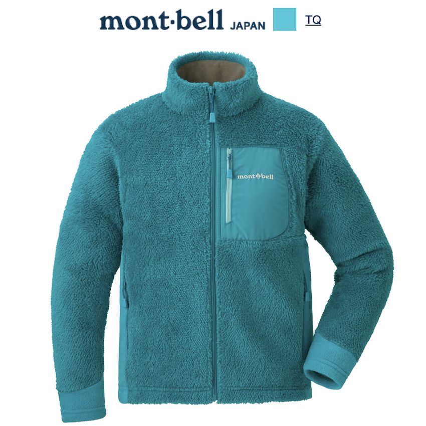 日本 Mont-Bell CLIMAAIR Jacket Kid's 兒童毛裡外套